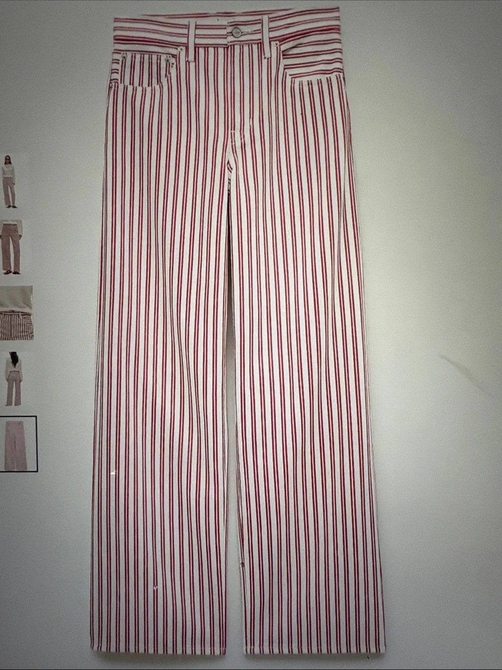 Women's Everyday wide -leg Jean stripe